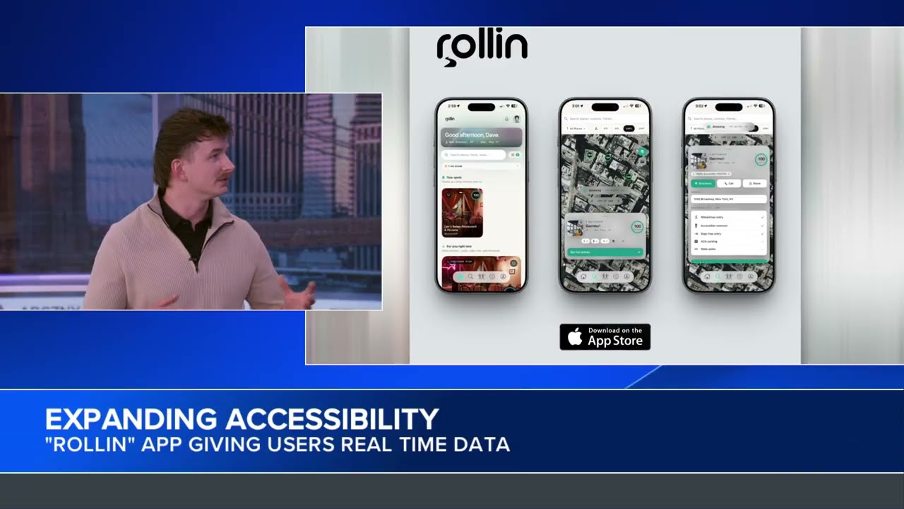 ABC7 New York segment on ROLLIN