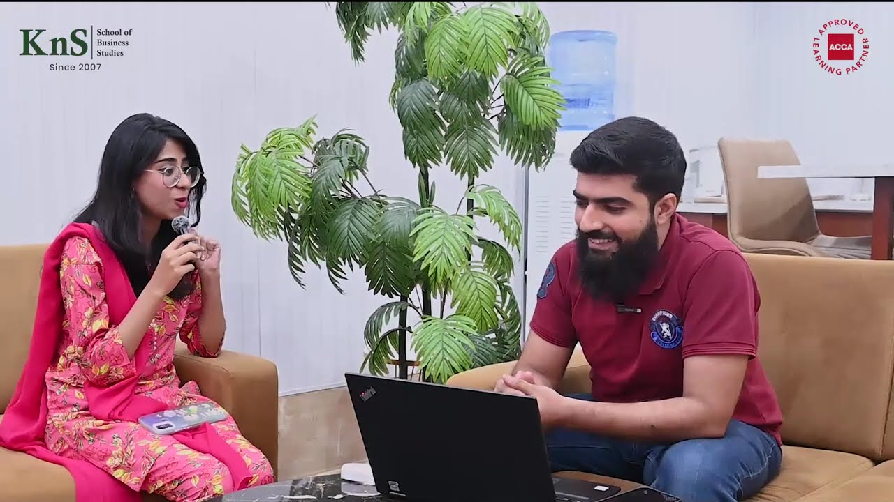 Our ACCA faculty, Sir Junaid Khalid on the hot seat!