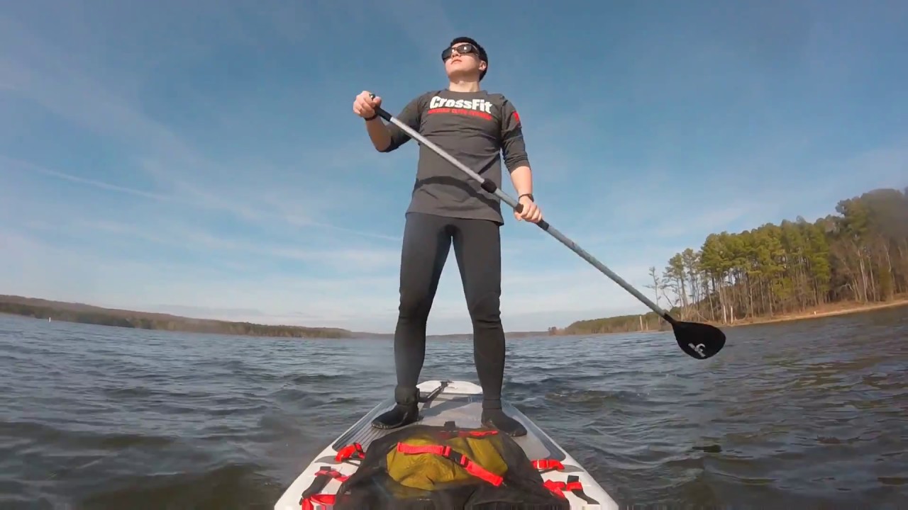 Afternoon paddleboarding Jordan lake, NC YouTube