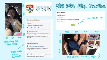 2021 HSC ATAR REACTION | STATE Rank