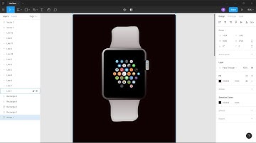 Design an Apple Watch Series 6 with Figma