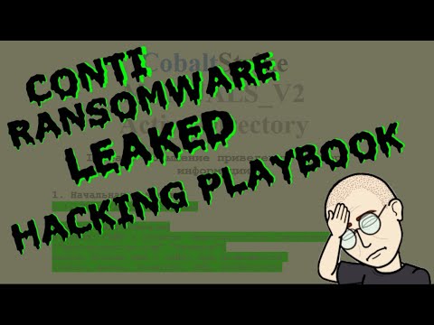 Leaked Conti Ransomware Playbook  - Red Team Reacts