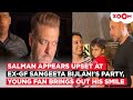 Salman Khan Looks UPSET At Ex Girlfriend Sangeeta Bijlani S Birthday Young Fan Makes Him SMILE Salman Khan Looks UPSET At Ex Girlfriend Sangeeta Bijlani S Birthday Young Fan Makes Him SMILE