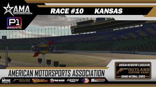 🏁AMA Outland Custom Arms Grand National Series 🏁 | KANSAS | 2026R10 | iRacing NASCAR Broadcast