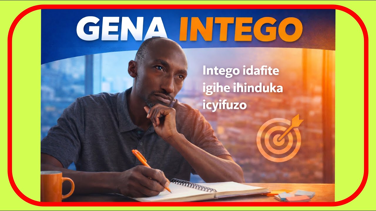 Iby'ingenzi mu kugena intego