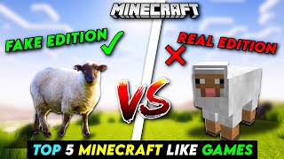 Top 5 Games Like Minecraft 🤣 That Actually Blow Your Mind || Copy Games Like Minecraft - 2022