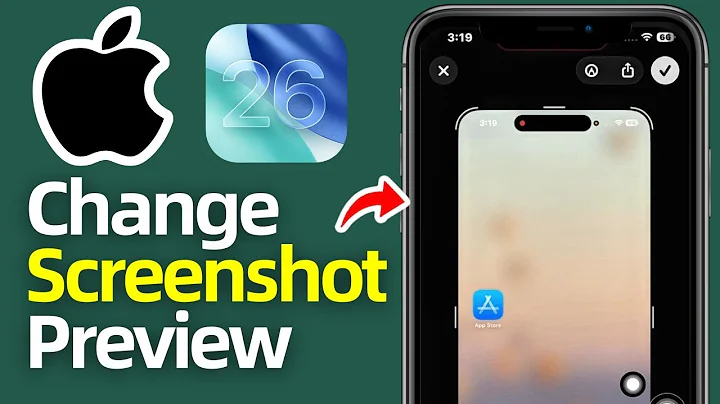 How To Change iOS 26 Screenshot Back To Old View! (2025)