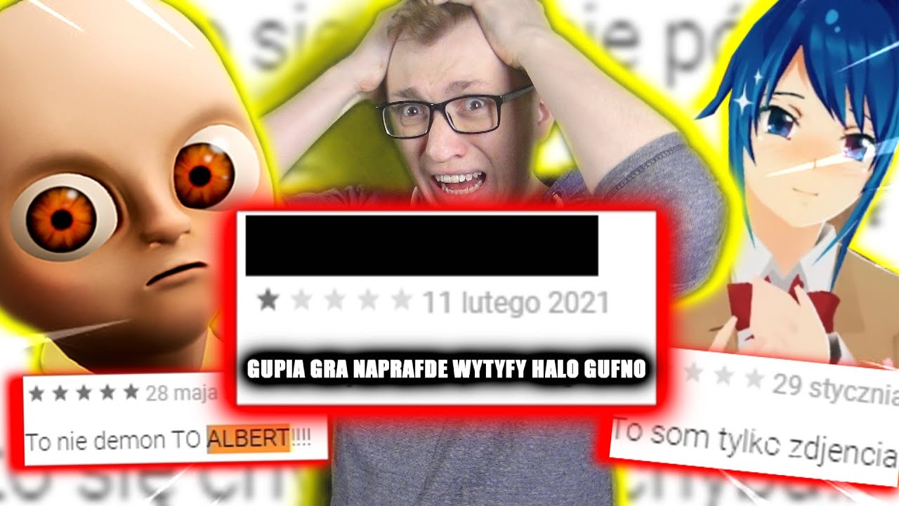 KOMENTARZE NA GOOGLE PLAY REAKCJA!