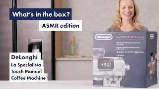 Unboxed ASMR DeLonghi La Specialista Touch Manual Coffee Machine EC9455M The Good Guys