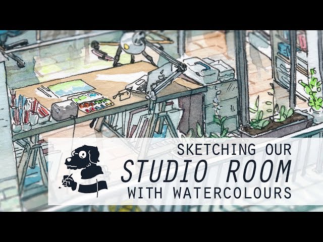 Mateusz Urbanowicz — I wanted to try a new watercolour sketchbook I