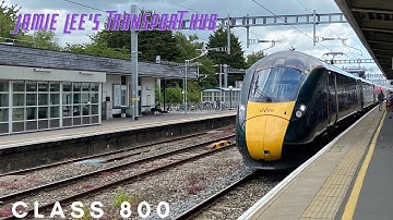 Leaving Swindon on a Great Western Railway  Class 800