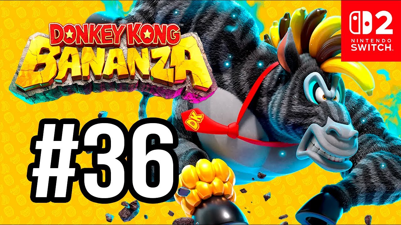 DONKEY KONG BANANZA #36 - DESAFIO DA ZEBRA [4K SWITCH 2] - YouTube