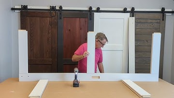 Assembling a Viba Hardware 4 panel shaker door
