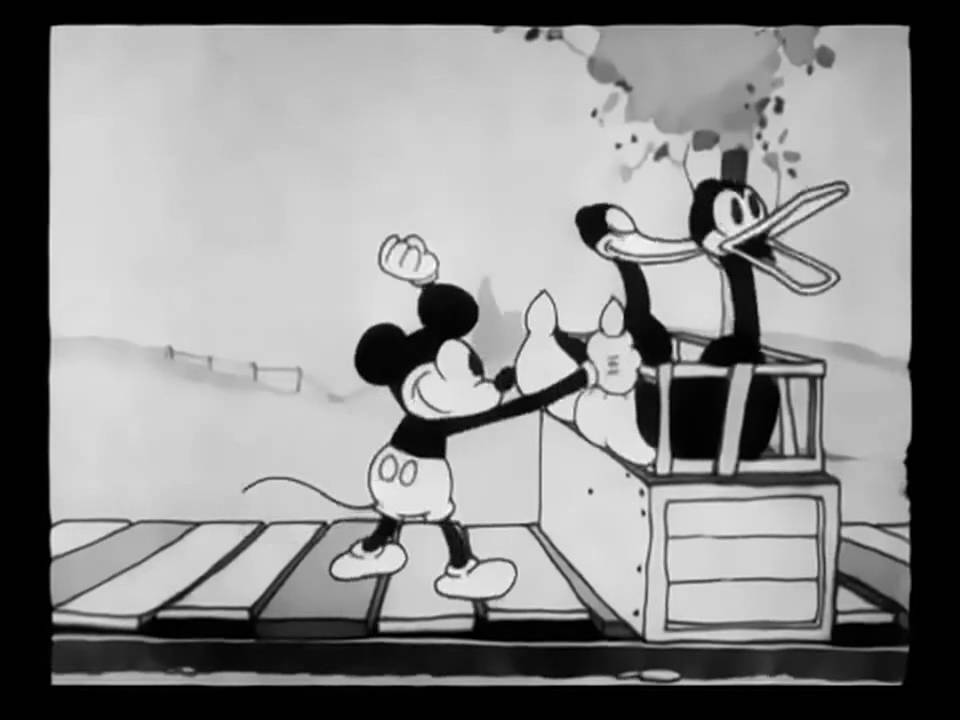 Mickey Mouse - Mickey's Choo Choo 1929 HD - YouTube