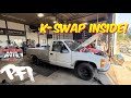 K swap Full-size Chevy Truck Throws down and is ready for Raceweek!