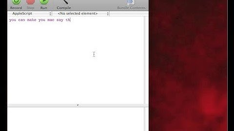 applescript-random things to use