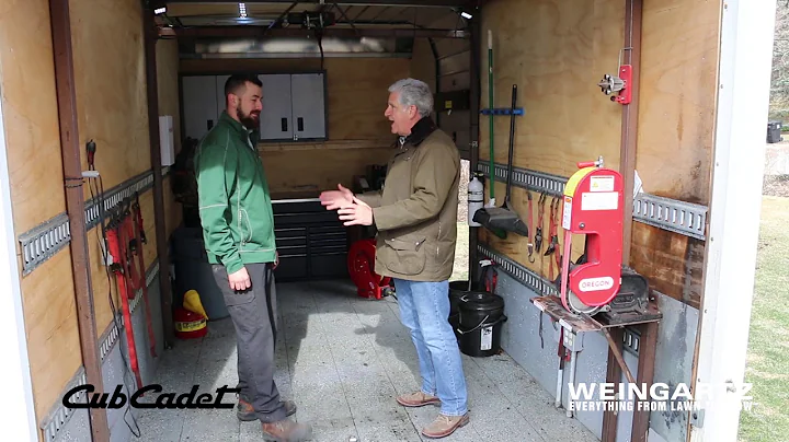 Guy Gordon Tours Weingartz At-Home Maintenance Mower Service Center