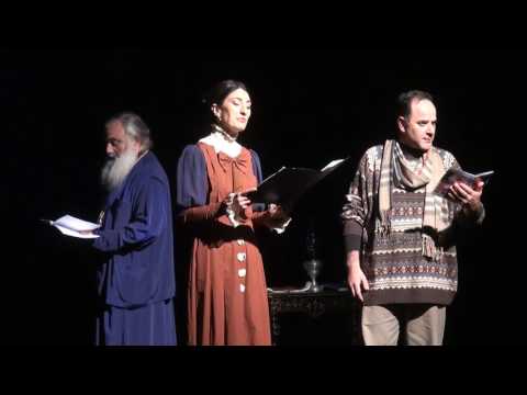 მამა ადამის ლექსი - ჯვარი დასწერე  კითხულობენ ვახტანგ ახალაძე და მაკა შალიკაშვილი