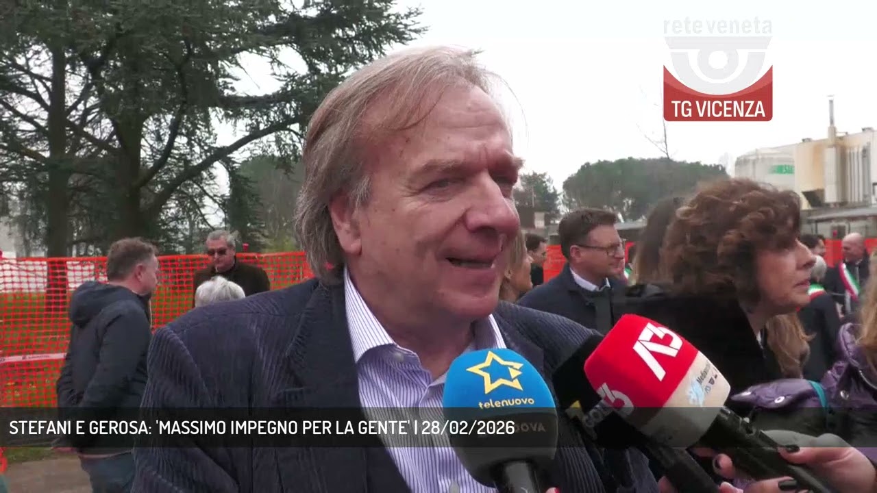 STEFANI E GEROSA: 'MASSIMO IMPEGNO PER LA GENTE' | 28/02/2026