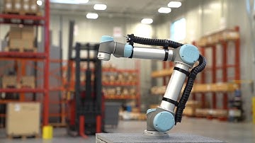 On robot demo: triflex R® velcro cable management kit
