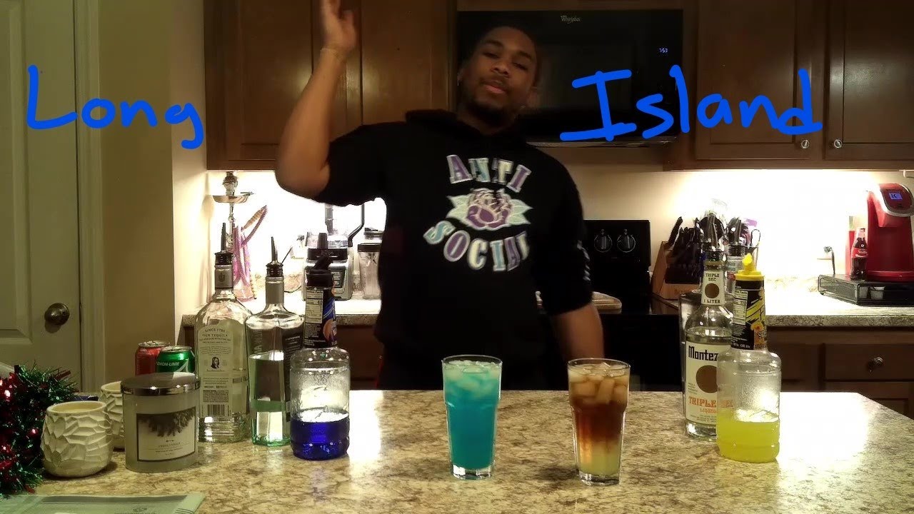 Bartending Long Island & Blue Motorcycle YouTube