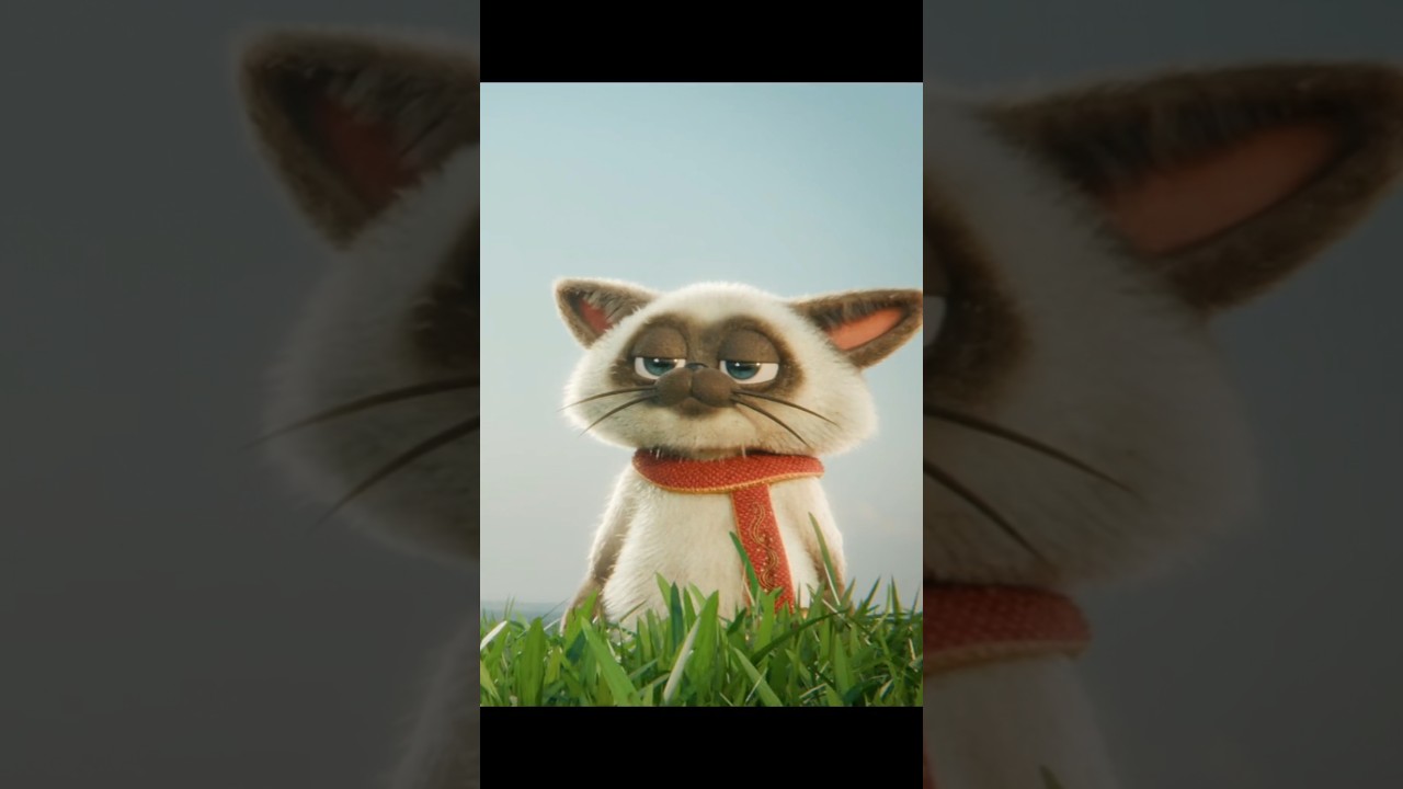 3DCGで作った猫を動かしてみた #3d #animation #blender