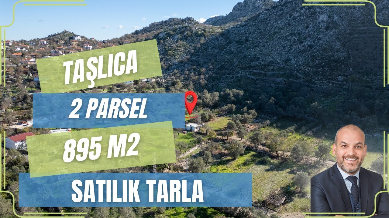 Marmaris Taşlıca Köy Yerleşim Alanına Yakın Konumda 2 Parsel | Marmaris Satılık Tarla