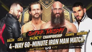 Adam Cole vs Tommaso Ciampa vs Finn Balor vs Johnny Gargano (Full Match Part 6)
