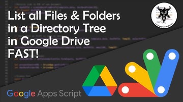 List all files and Folders in a Directory Tree in Google Drive with Apps Script