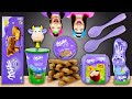 MILKA CHOCOLATE PARTY ONE COLOR FOOD MUKBANG CHALLENGE 초콜릿 먹방 보라 챌린지 by Pico Pocky