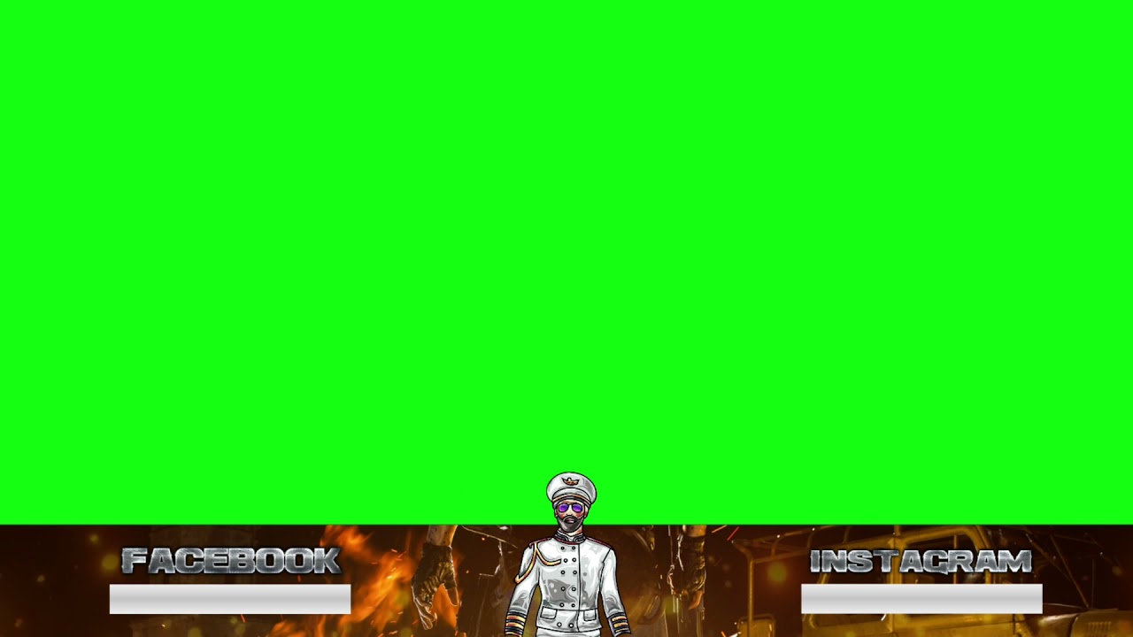Free Animated Gaming Overlay Green Screen Overlay YouTube