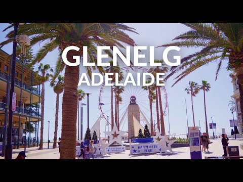 Adelaide, Glenelg Beach -  Australia | 4K 60fps Walking Tour