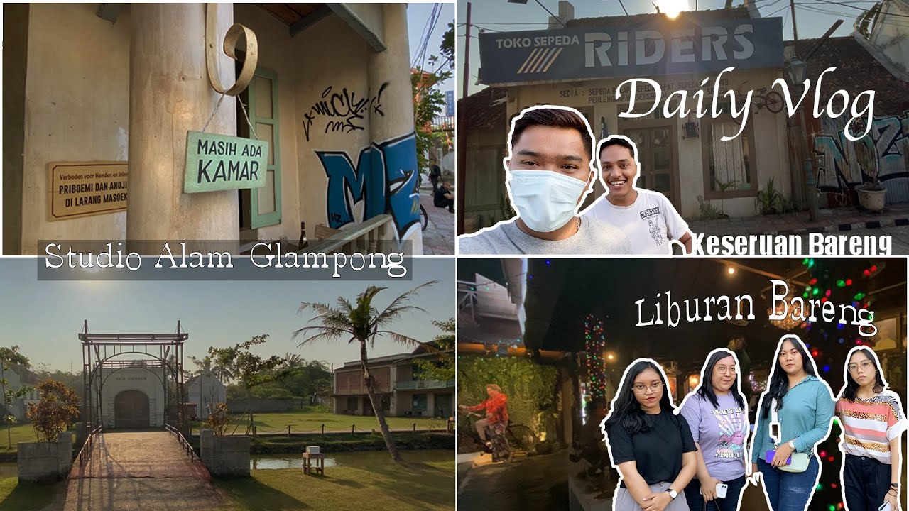 Daily Vlog - Liburan Bareng ( Studio Alam Gamplong )
