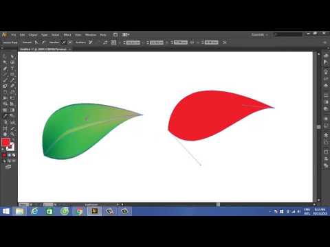 Bài Tập Illustrator 05 (Hướng Dẫn Tô Màu Chuyển Sắc Theo Lưới - Gradient  Mesh) - Youtube