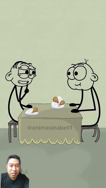Akibat kurang bersyukur 😂. #animasi #comedy #animation #cartoon#lucu #komedi#ngakak