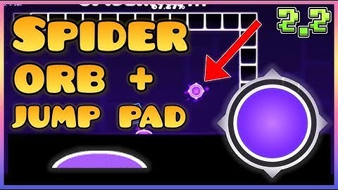 How To Make A Spider Orb And Spider Pad In Geometry Dash | Geometry Dash 2.1