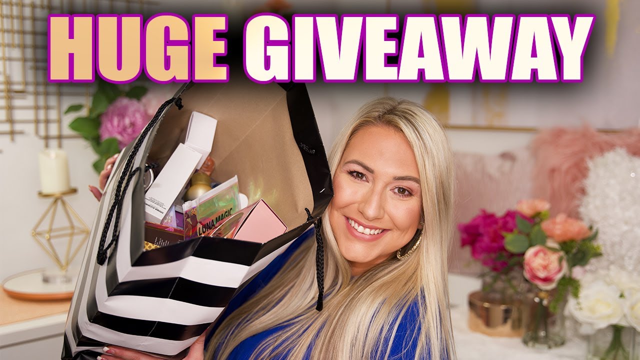 HUGE HOLIDAY GIVEAWAY! Makeup, Skincare, Haircare & more!