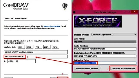 How to Register CorelDraw X7