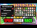 [💸OP] Race Your Lucky Block Script - SPAM FINISH RACE, BONUS TRAIN