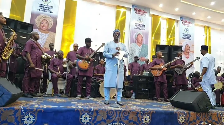 K1 DE ULTIMATE SERENADES TOBI AWOSOGA BAMGBELU AS SHE CELEBRATES 40 IN GRAND STYLE ILE IFE