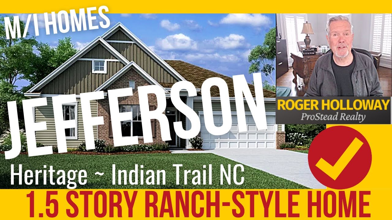 1.5 Story Ranch Home for Sale near Charlotte NC YouTube