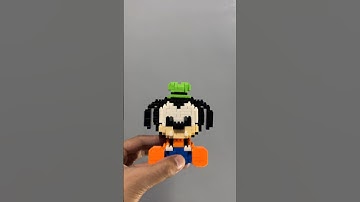 GOOFY Mini Blocks: Preview 🧩 #lego #speedbuild #shortvideo #toy #asmr #disney