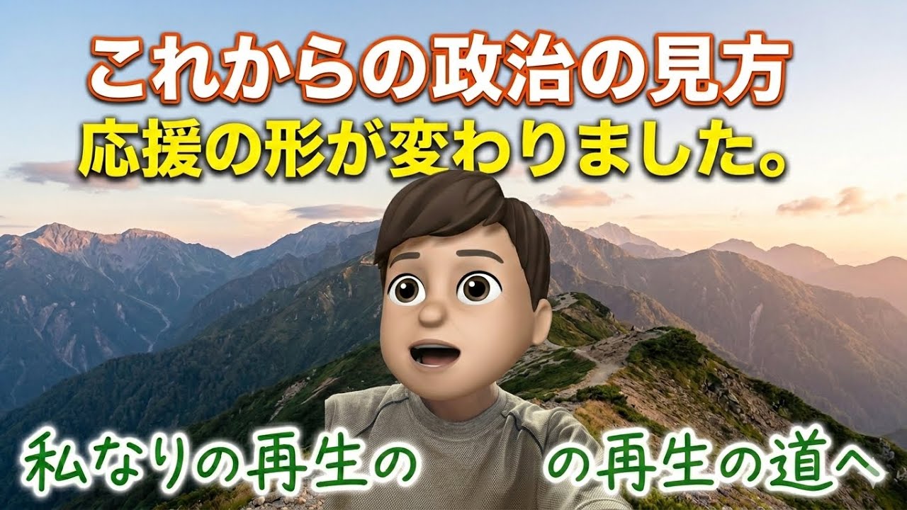 【ご報告】3ヶ月のお休みを経て。一有権者として歩む「私なりの再生の道」