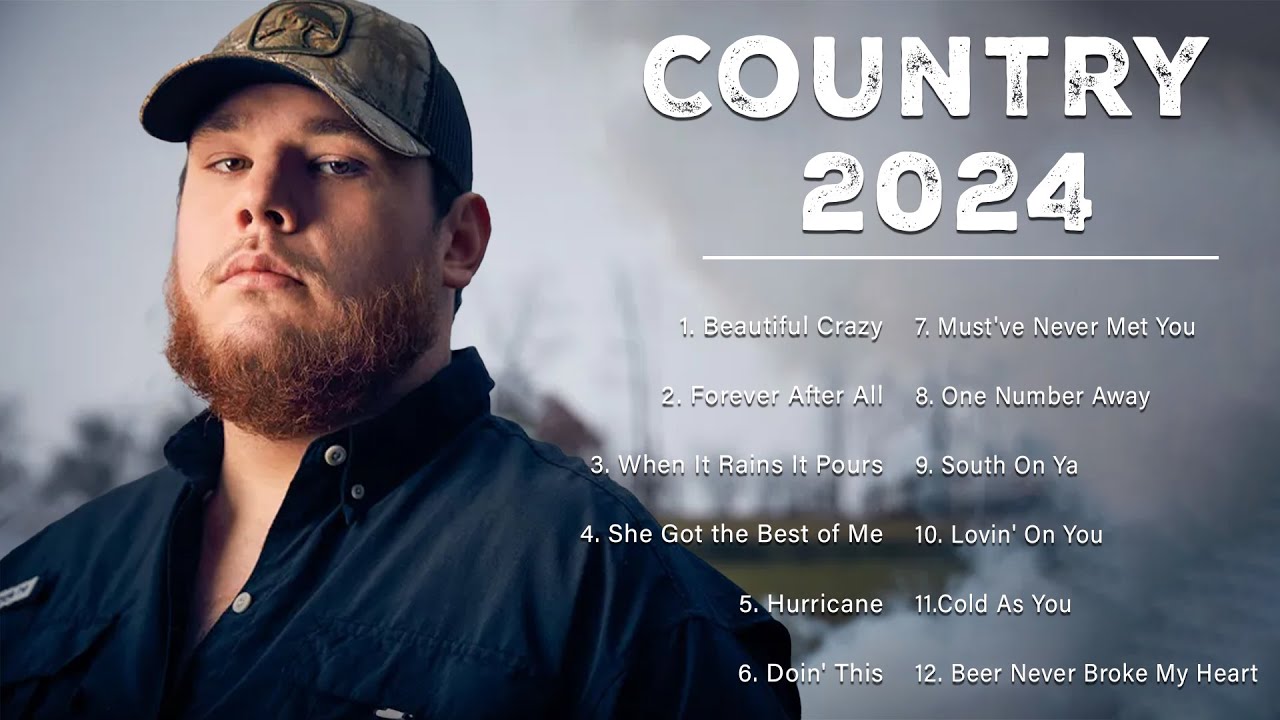 Country Music Playlist 2024 L U K E C O M B S Greatest Hits Full 