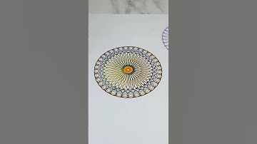 Relax in Seconds with These Spirograph Patterns: Quick Calm #spirograph #asmr #relax #shorts #viral