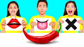 Desafío Morder, Lamer o Nada | Fantásticos Trucos De Comida por KaZaZa Challenge