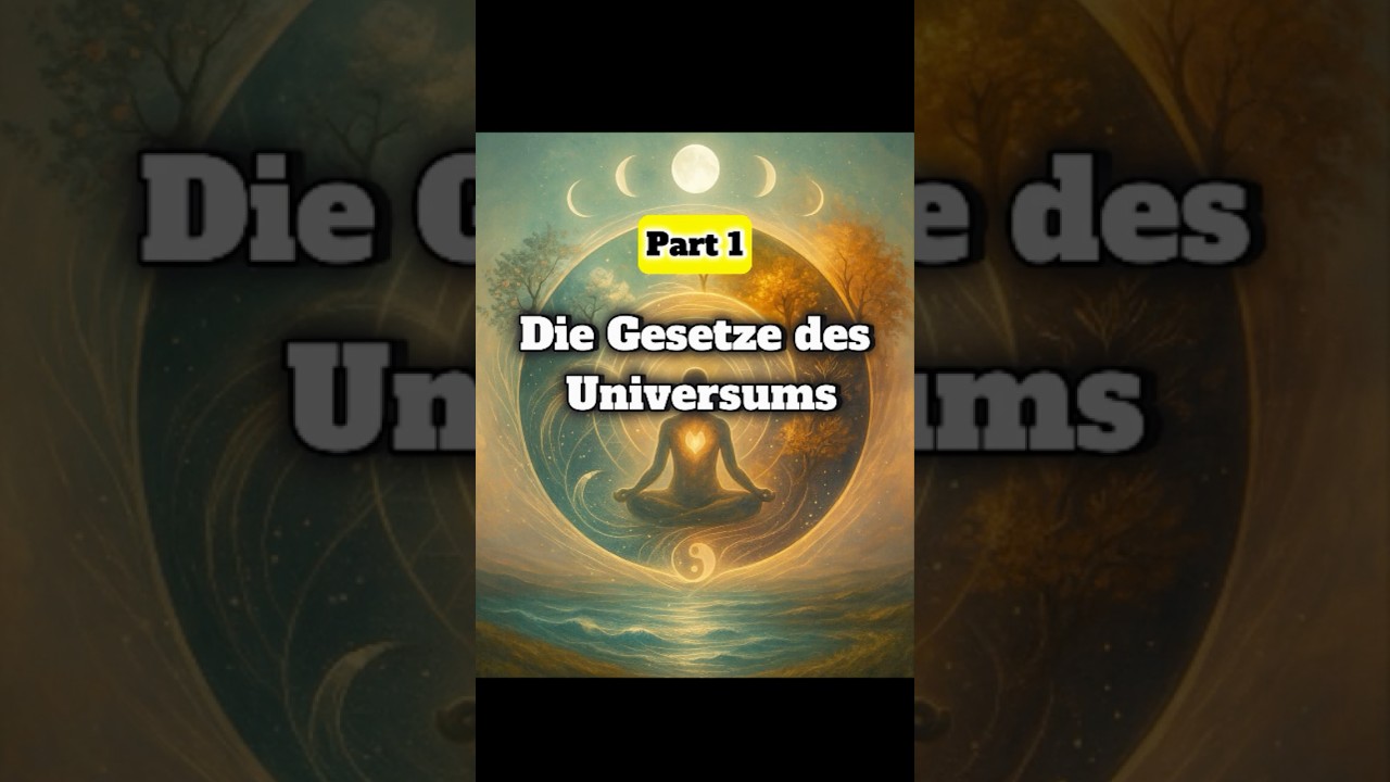 Die 5 Gesetze, die dein Leben verändern werden...