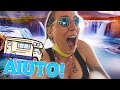 Abbiamo fatto un CASINO sul CAMPER!!  ?  TRAVOLTI da una cascata!! *MOVIELAND 2021* BELLISSIMO!!