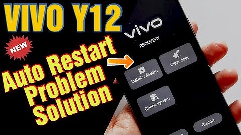 vivo y12 restart problem | vivo y12 on off problem | vivo y12 auto restart problem
