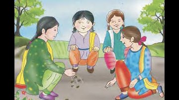 Class 3 PSEB ਪੰਜਾਬੀ ਪੁਸਤਕ-3 (Punjabi book)- ਆਓ, ਗੀਟੇ ਖੇਡੀਏ - ਕਵਿਤਾ Chapter 19 (Part -1)